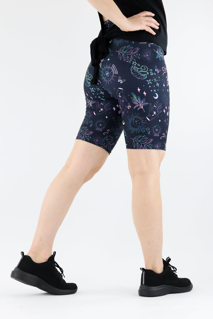 Holographic Witch - Casual Long Shorts Casual Shorts Pawlie   