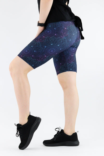 Holographic Mandala - Casual Long Shorts Casual Shorts Pawlie   