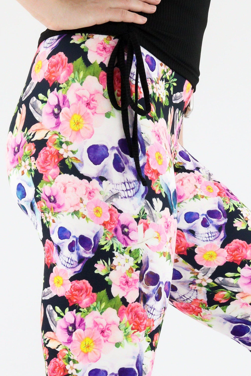 Dead Pretty - Casual Capri Leggings Casual Capri Leggings Pawlie   