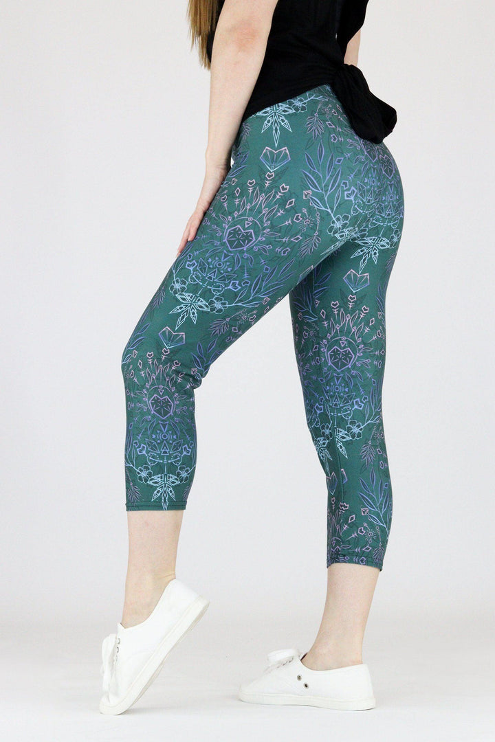Spiritual - Casual Capri Leggings Casual Capri Leggings Pawlie   