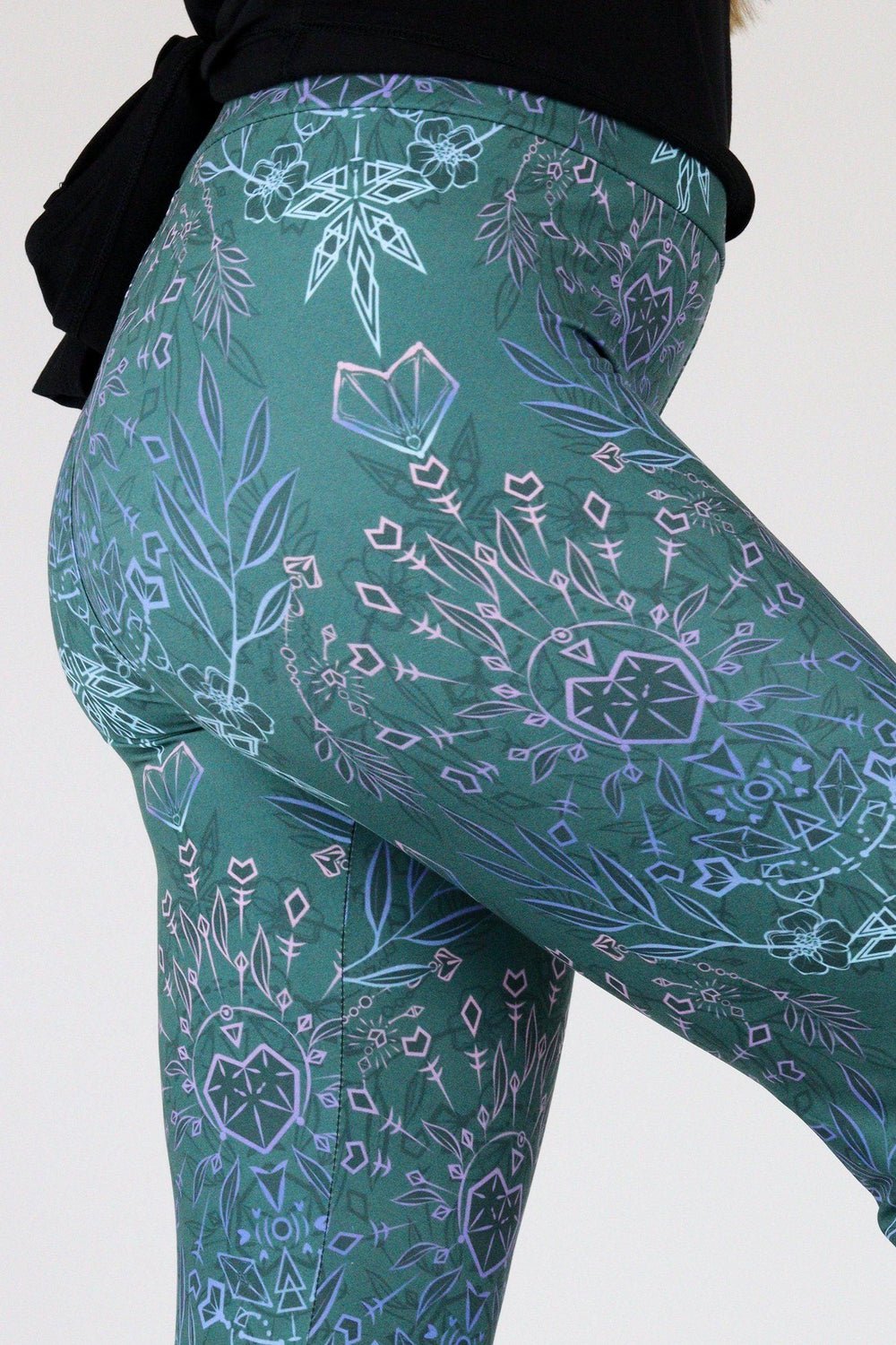 Spiritual - Casual Capri Leggings Casual Capri Leggings Pawlie   