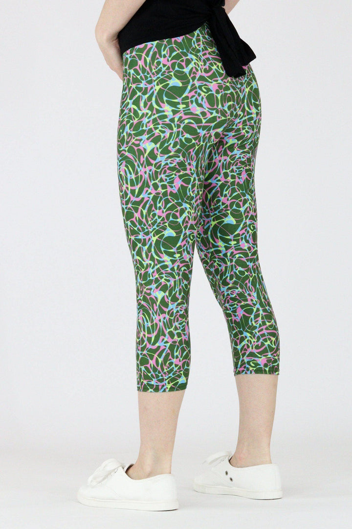 Venomous - Casual Capri Leggings Casual Capri Leggings Pawlie   